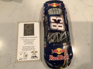 BRIAN VICKERS AUTOGRAPHED 2007 TOYOTA CAMRY RED BULL ELITE DIECAST & CARD - Picture 1 of 15