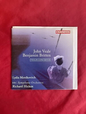 John Veale Benjamin Britten Violin Concertos Hickox Mordkovitch Classical CD - Image 1 of 4