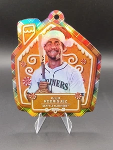 Julio Rodríguez 2024 Topps adorno navideño marineros Topper cargador de caja #MLBO-14 - Imagen 1 de 2