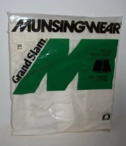 Vintage Munsingwear Grand Slam Woven Boxer Shorts Size 30 NOS - Bild 1 von 4