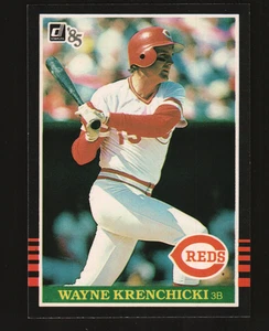 1985 Donruss Baseball  #140 - Wayne Krenchicki - Cincinnati Reds  85-157 - Picture 1 of 2