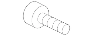 Genuine Volkswagen Bearing Assembly Mount Bolt WHT-000-237-A - Picture 1 of 4