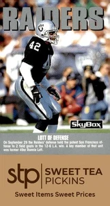 1992 SkyBox Impact #289 Ronnie Lott - Picture 1 of 2