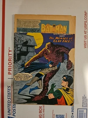 Detective Comics # 298 Clayface LOW GRADE FC TOP AREA CUT OFF TAPE ON CF & More  - Image 1 of 4