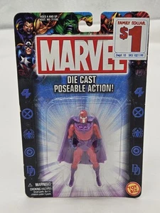 Marvel X-Men Magneto Die Cast Poseable (2002) Toy Biz Mini 2,5 Zoll Figur - Bild 1 von 4