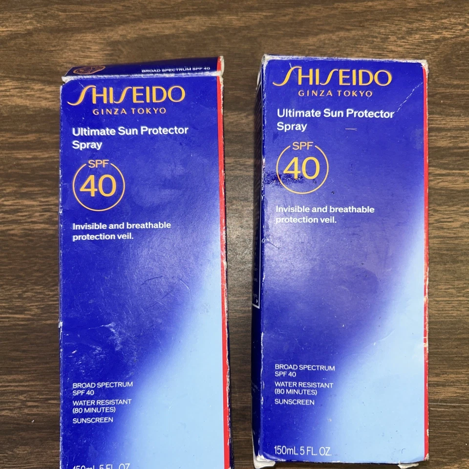 2 Shiseido Ultimate Spray Protector Solar FPS 40 - Tamaño 150 ml / 5 oz. Exp 1/26 Foto 1 de 1