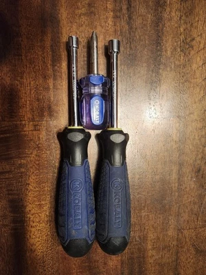 3pc Lot Of Kolbalt Nut Drivers And Stubby Screwdriver - Image 1 of 4