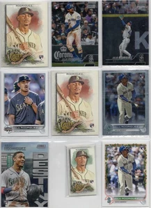 Julio Rodriguez RC Rookie 9 Card Lot 2022 Topps Chrome Stadium Club A&G - Picture 1 of 2