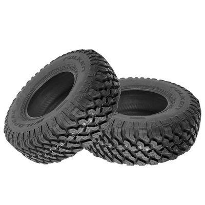 2 X Falken Wild Peak M/T LT255/75R17 C 111/108Q Toughest All Terrain Mud Tires Foto 1 de 4