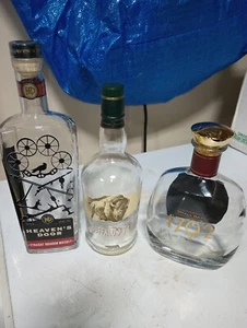  Bourbon Flaschen Konvolut - Heavens Door, Buffalo Trace, 1792 - Bild 1 von 5