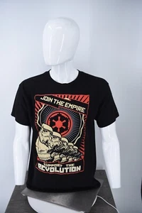 Star Wars Stormtroopers Join The Empire Support The Revolution T-Shirt Mens L - Picture 1 of 7