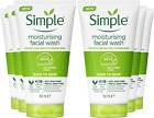 Simple Kind to Skin Moisturising Facial Wash 150ml - Pack of 6