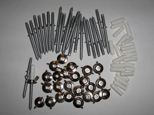 hurricane panel shutter fasteners - Picture 1 of 6