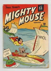 MIGHTY MOUSE COMICS #23 2.5 JIM TYER ART GOLDEN AGE ST. JOHN OW PGS 1951 - Picture 1 of 2