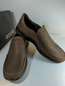 Ecco Mens Shoes Irving 511744 Casual Slip-On Low-Profile Nubuck Leather size 7.5