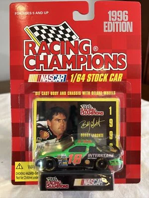 1996 EDITION Racing Champions NASCAR 1/64 STOCK CAR BOBBY LABONTE #18 New - Image 1 of 4