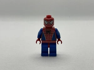 Lego Minifigure Spider-Man (braccia e gambe blu, tessitura argento) SPD001a - Foto 1 di 2