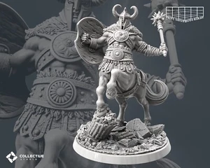 Zentauren Kämpfer Miniatur zentauren Gladiator Figur für TTRPG's wie D&D 5e - Bild 1 von 21