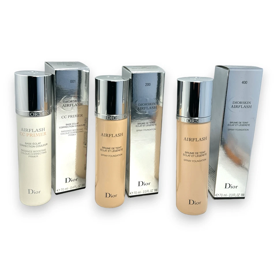 Base en aerosol/imprimación Dior Diorskin Airflash CC 70 ml-2,4 fl. oz. Nuevo; ¡Tú eliges! Foto 1 de 1