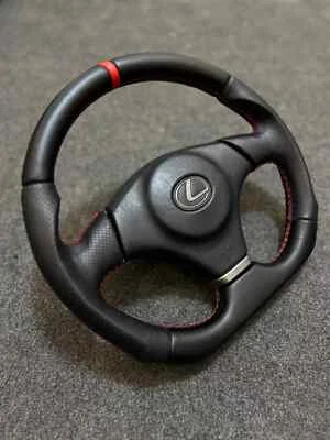 LEXUS IS300 IS200 SC300,400 M/T EMPUÑADURA PISTOLA FONDO PLANO VOLANTE CUERO Foto 1 de 4