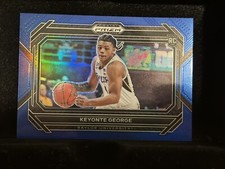 Keyonte George 2023-24 Panini Prizm Draft College Penmanship Blue Variation /199