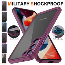 For Samsung Galaxy S23 Ultra S21 Plus Shockproof Bumper Clear Hard PC Case Cover