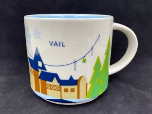 Starbucks Vail You Are Here YAH Series Coffee Mug 14oz Cup 2016 EUC - Picture 1 of 7
