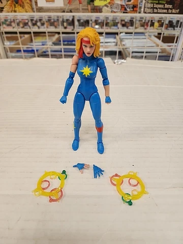Hasbro Marvel Legends Dazzler From Mojoworld 4 Pack SDCC Loose Figure Cover