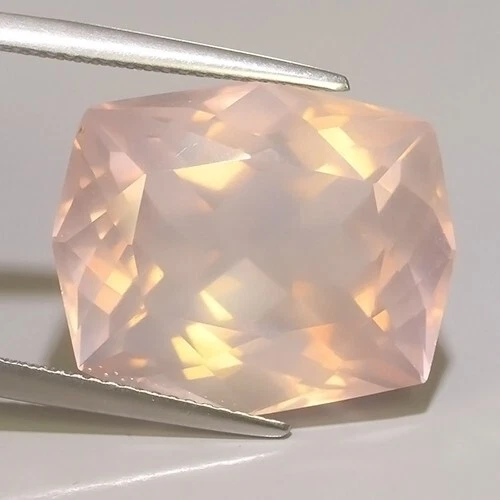💕100% NATURAL 20.69Cts HERMOSO CUARZO ROSA CORTE ELEGANTE-REF VIDEO Foto 1 de 1
