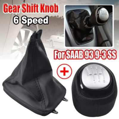 Cubierta de arranque de palanca de cambios de 6 velocidades para SAAB 93 9-3 SS 2003-2012 Foto 1 de 4