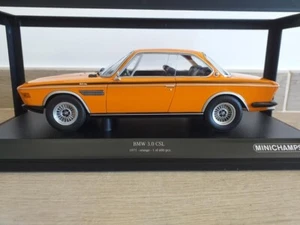 1/18 MINICHAMPS BMW 3.0 CSL - 1971 600ex - Foto 1 di 6