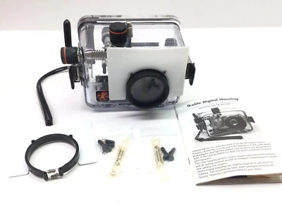 Carcaça de câmera subaquática digital Ikelite para Sony DSC-W50 e DSC-W70 - Imagem 1 de 4