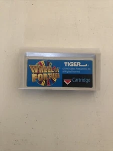 Vintage 1995 Tiger Electronics Wheel Of Fortune Cartridge  - Picture 1 of 1