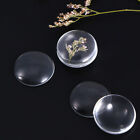  100pcs 25mm Clear Transparent Glass Round Tiles Dome Cabochons Tiles for Cameo