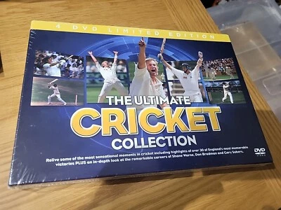 New Ideal Christmas Gift THE ULTIMATE CRICKET COLLECTION 4 DVD LTD EDITION SET  - Image 1 of 2