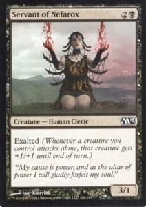 SERVANT OF NEFAROX 108/249 CORE SET 2013 M13 MTG MAGIC MP - Bild 1 von 1