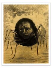 Crying Spider 1881 ODILON REDON Vintage Poster -Unframed- Premium Art Reprint
