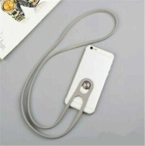 Universal Silicone lanyard Neck Hanging Rope Phone Strap For Cell Mobile Phones
