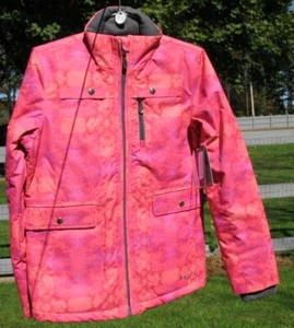 Arctix Women's NEW Summer print Red Yodeler Insulated Winter Jacket Coat Size S - Picture 1 of 4