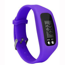 Portable LCD Run Step Calorie Counter Speed Distance Watch Bracelet Pedometer