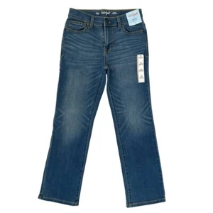 Cat & Jack Girls 10 Jeans Straight Leg Adjustable Waist Stretch - Picture 1 of 5