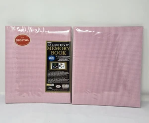 Pioneer EZ Load 8.5x11 Photo Memory Book Scrapbook Acid Free -Lot of 2 Vtg NOS - Picture 1 of 23