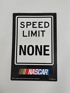 NASCAR Speed Limit NONE 4x6 Flat Collectors Magnet - Picture 1 of 1