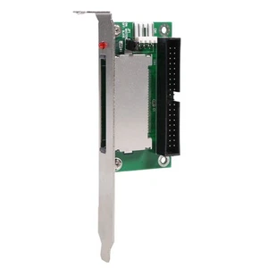 40-Pin  Compact Flash Card To 3.5 Ide Converter Adapter Pci Bracket Back2660 - Afbeelding 1 van 3