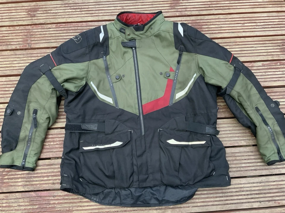 Oxford Montreal 3.0 Motorcycle Textile Jacket 4XL (50) Khaki Good Con - Image 1 of 4