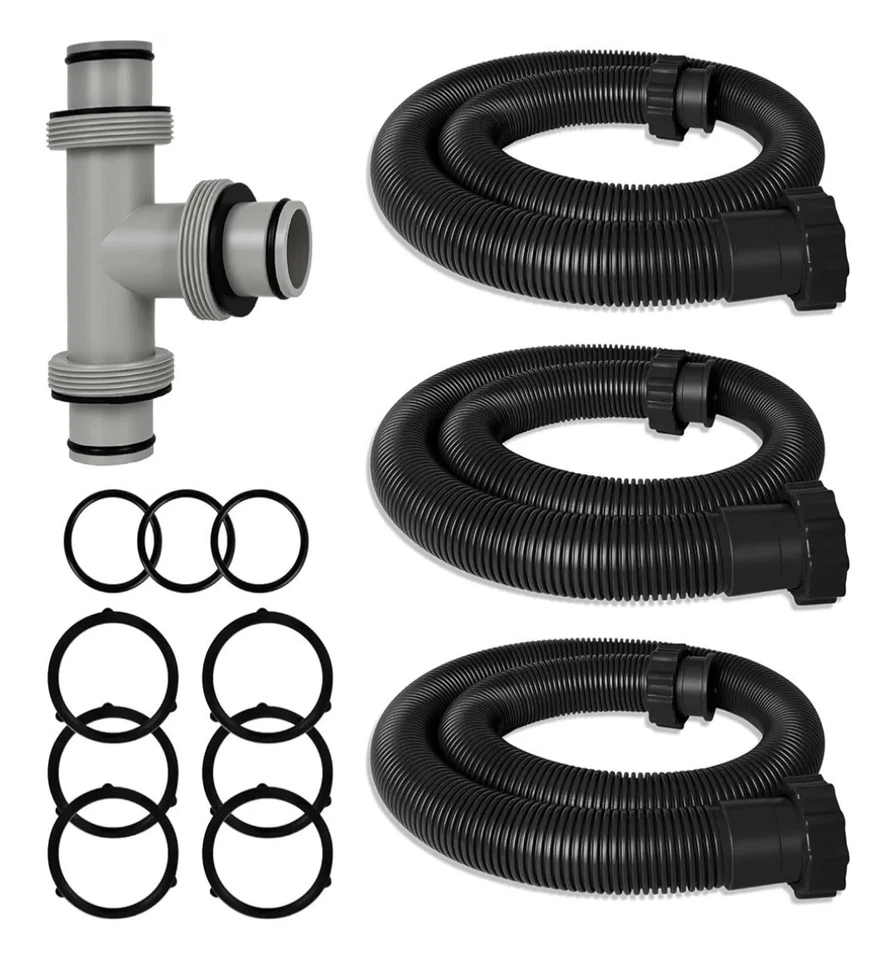 AOIT 1.5" to 1.5" T Joint 29060E Pool Pump Hoses Compatible with In Tex Cole Man - Image 1 of 4