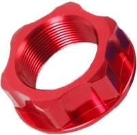 Tuerca de vástago de dirección Zeta roja #ZE58-2023 para Yamaha TTR125/YZ85/XT250/TTR50/TTR110 Foto 1 de 1