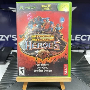 Dungeons & Dragons Heroes (Microsoft Xbox, 2003) Complete In Box W/ Manual - Picture 1 of 4