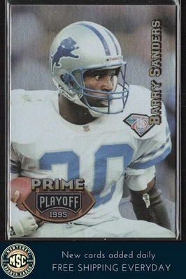 Barry Sanders 1995 Playoff Prime #20 NM-MT OR BETTER Detroit Lions - Image 1 of 2