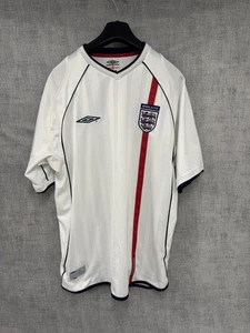 Authentic Original Umbro England 2002 Home Shirt Mens XL - Picture 1 of 6